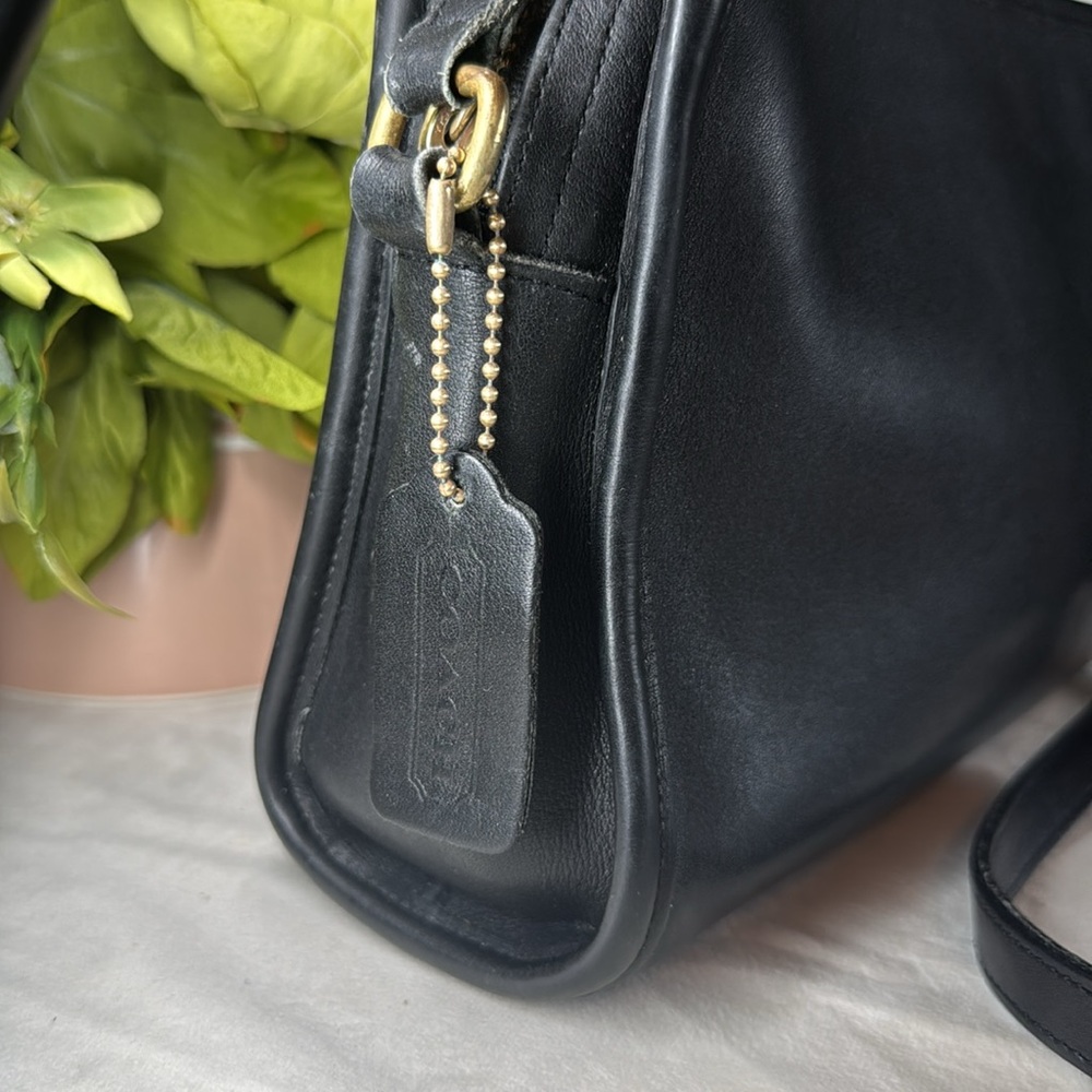 Coach Black Leather Crossbody Bag - Picture 2 of 13